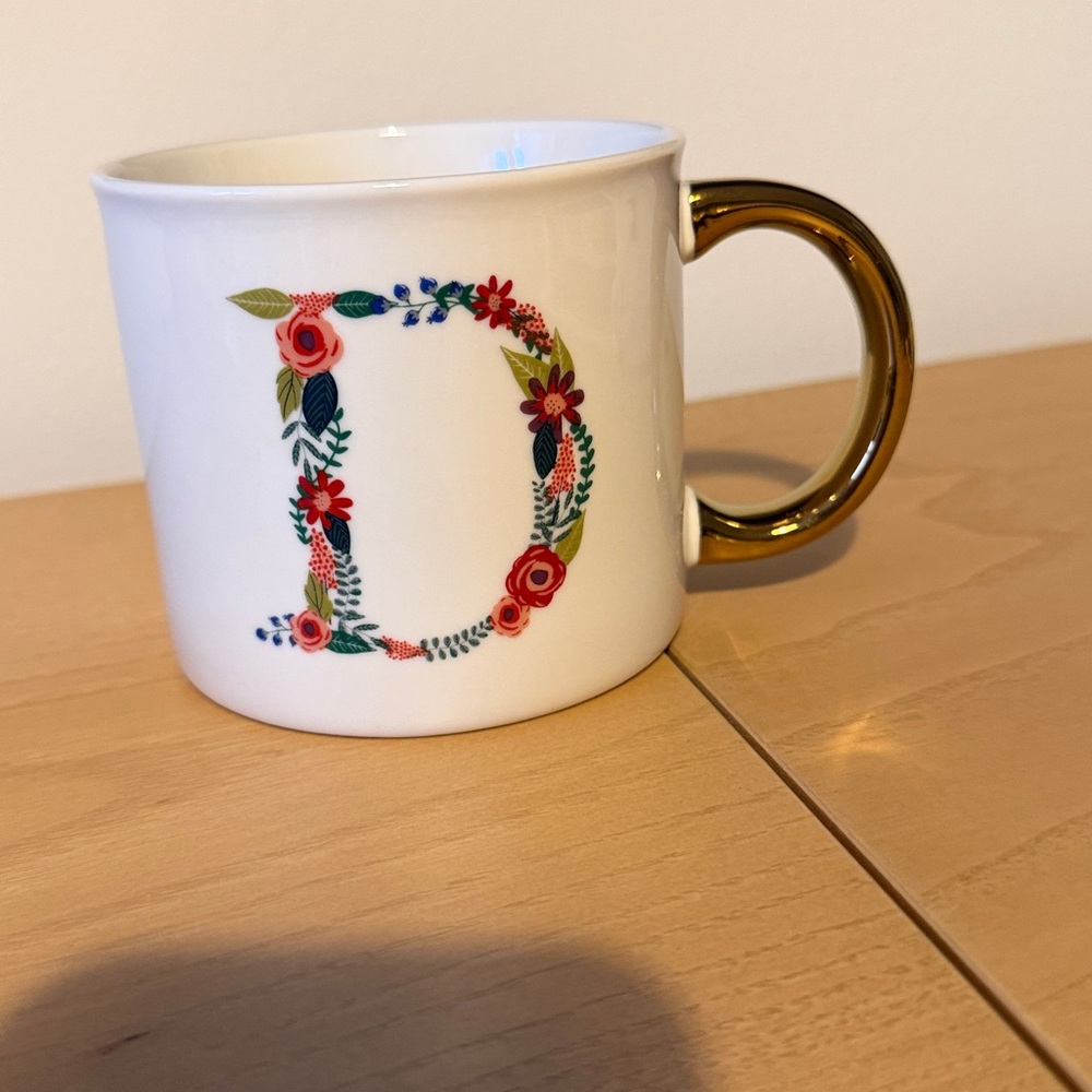 Opalhouse Monogram  D Coffee Mug